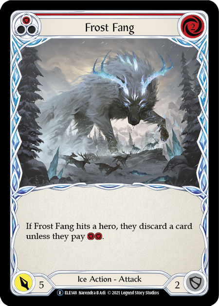 Flesh and Blood - Frost Fang (Red) - Tales of Aria Unlimited