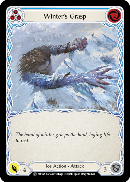 Flesh and Blood - Winter's Grasp (Blue) - Tales of Aria Unlimited