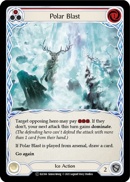 Flesh and Blood - Polar Blast (Red) - Tales of Aria Unlimited