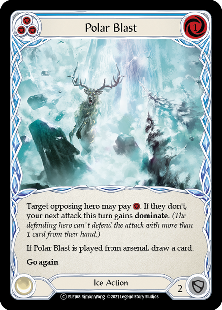 Flesh and Blood - Polar Blast (Blue) - Tales of Aria Unlimited