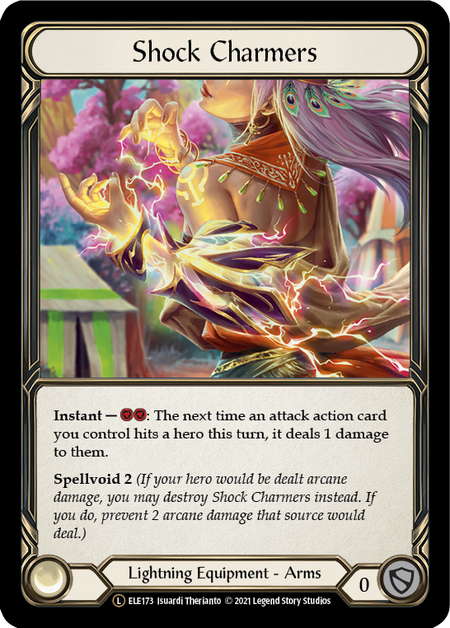Flesh and Blood - Shock Charmers Rainbow Foil - Tales of Aria Unlimited