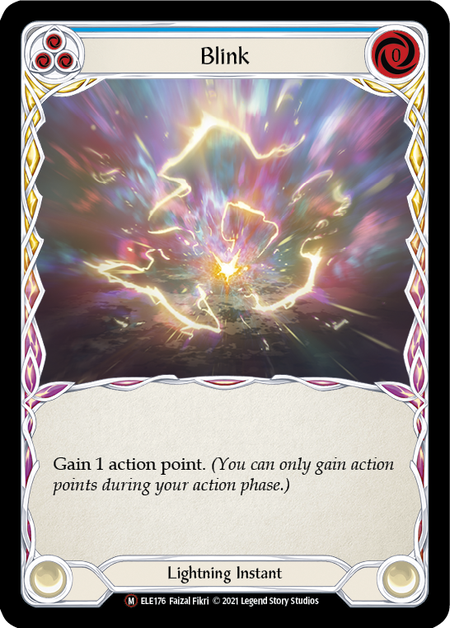 Flesh and Blood - Blink Rainbow Foil - Tales of Aria Unlimited
