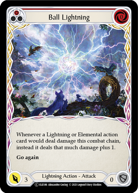 Flesh and Blood - Ball Lightning (Red) - Tales of Aria Unlimited