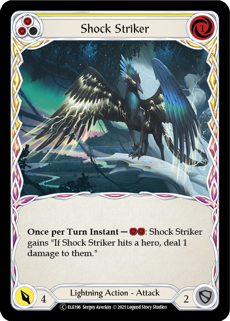 Flesh and Blood - Shock Striker (Yellow) - Tales of Aria Unlimited