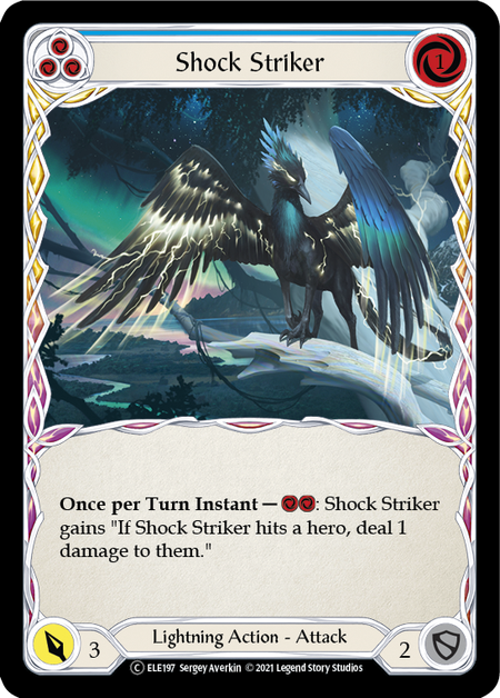 Flesh and Blood - Shock Striker (Blue) - Tales of Aria Unlimited