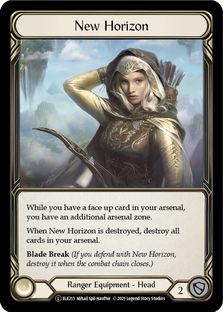 Flesh and Blood - New Horizon Rainbow Foil - Tales of Aria Unlimited