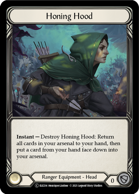 Flesh and Blood - Honing Hood Rainbow Foil - Tales of Aria Unlimited