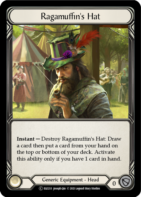 Flesh and Blood - Ragamuffin's Hat Rainbow Foil - Tales of Aria Unlimited