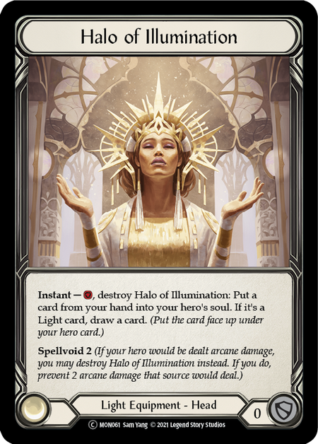 Flesh and Blood - Halo of Illumination Rainbow Foil - Monarch Unlimited