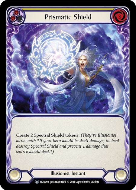 Flesh and Blood - Prismatic Shield (Yellow) - Monarch Unlimited