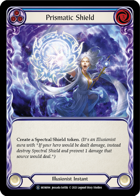 Flesh and Blood - Prismatic Shield (Blue) - Monarch Unlimited