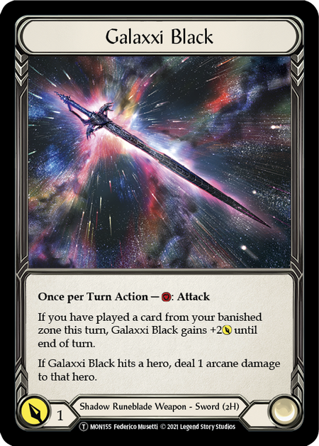 Flesh and Blood - Galaxxi Black - Monarch Unlimited