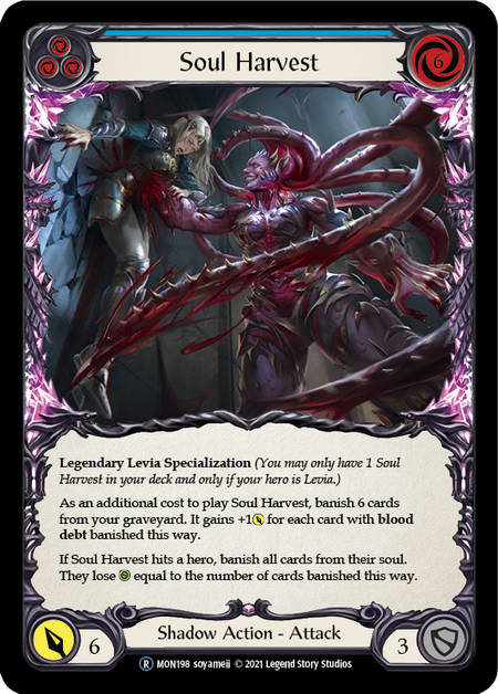 Flesh and Blood - Soul Harvest Rainbow Foil - Monarch Unlimited