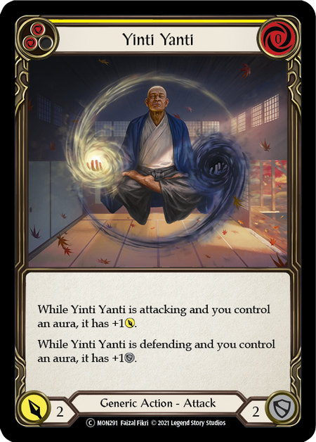 Flesh and Blood - Yinti Yanti (Yellow) Rainbow Foil - Monarch Unlimited