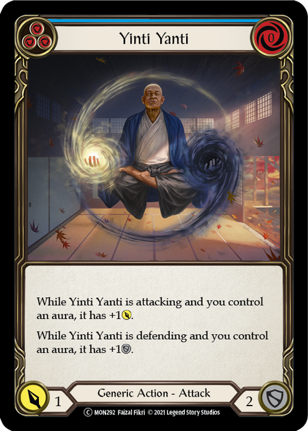 Flesh and Blood - Yinti Yanti (Blue) Rainbow Foil - Monarch Unlimited