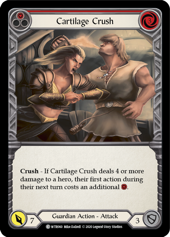 Flesh and Blood - Cartilage Crush (Red) - Welcome to Rathe Unlimited