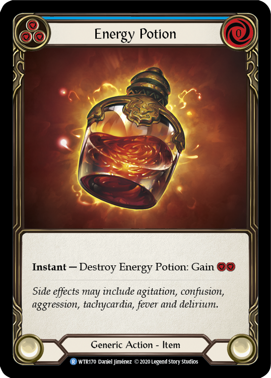 Flesh and Blood - Energy Potion Rainbow Foil - Welcome to Rathe Unlimited