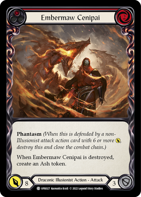 Flesh and Blood - Embermaw Cenipai (Red) - Uprising