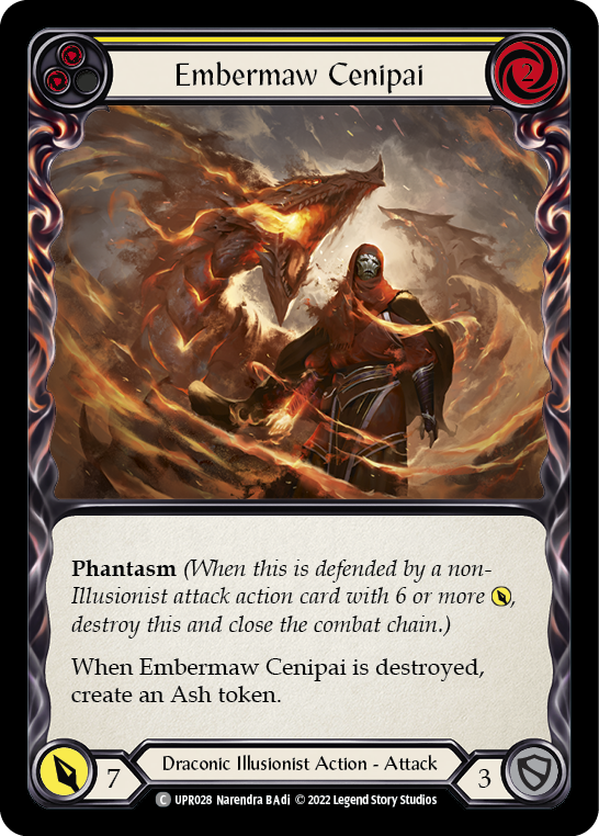 Flesh and Blood - Embermaw Cenipai (Yellow) - Uprising