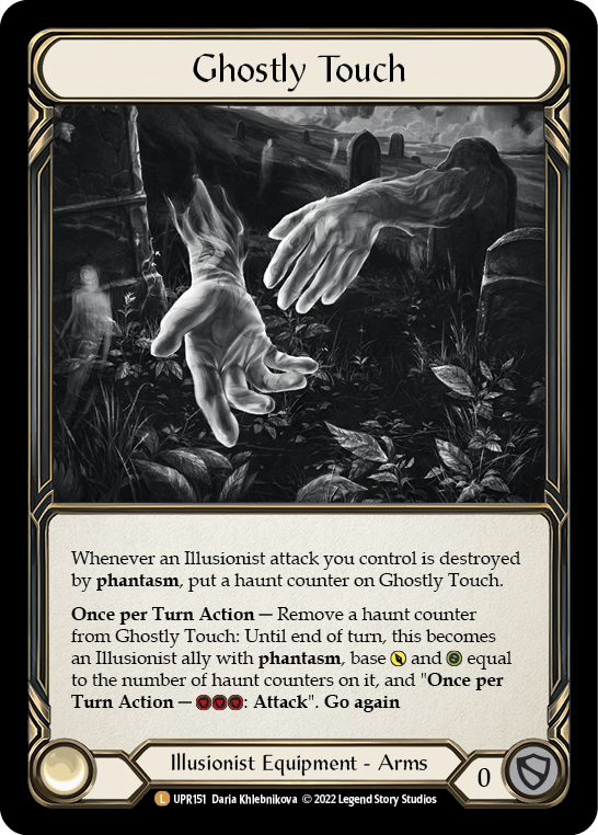 Flesh and Blood - Ghostly Touch Cold Foil - Uprising