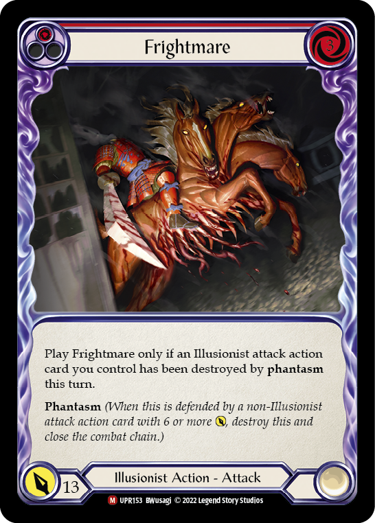 Flesh and Blood - Frightmare Rainbow Foil - Uprising