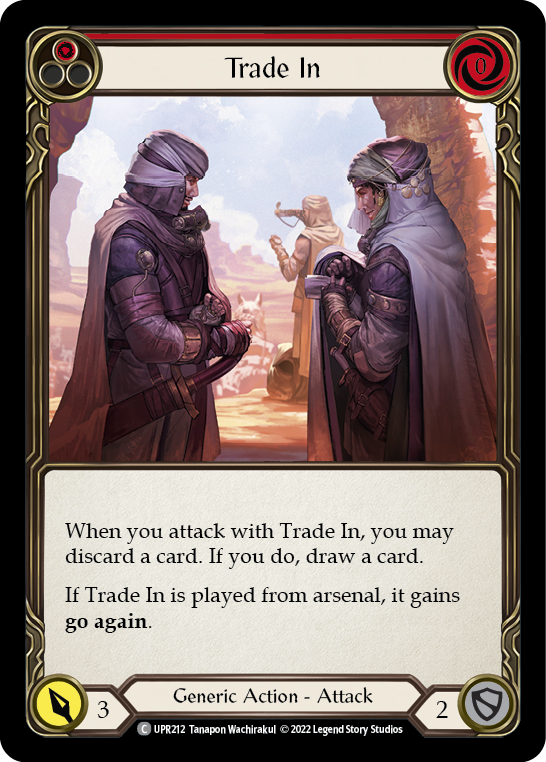 Flesh and Blood - Trade In (Red) Rainbow Foil - Uprising
