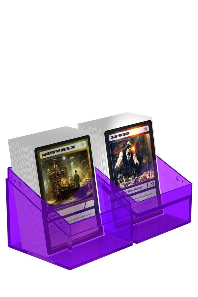 Ultimate Guard - Boulder 100+ Deck Case Clear - Amethyst