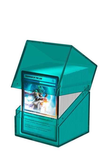 Ultimate Guard - Boulder 100+ Deck Case Clear - Malachite
