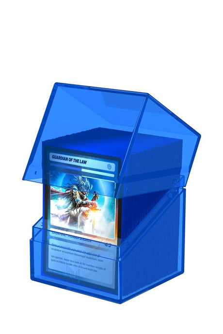Ultimate Guard - Boulder 100+ Deck Case Clear - Sapphire