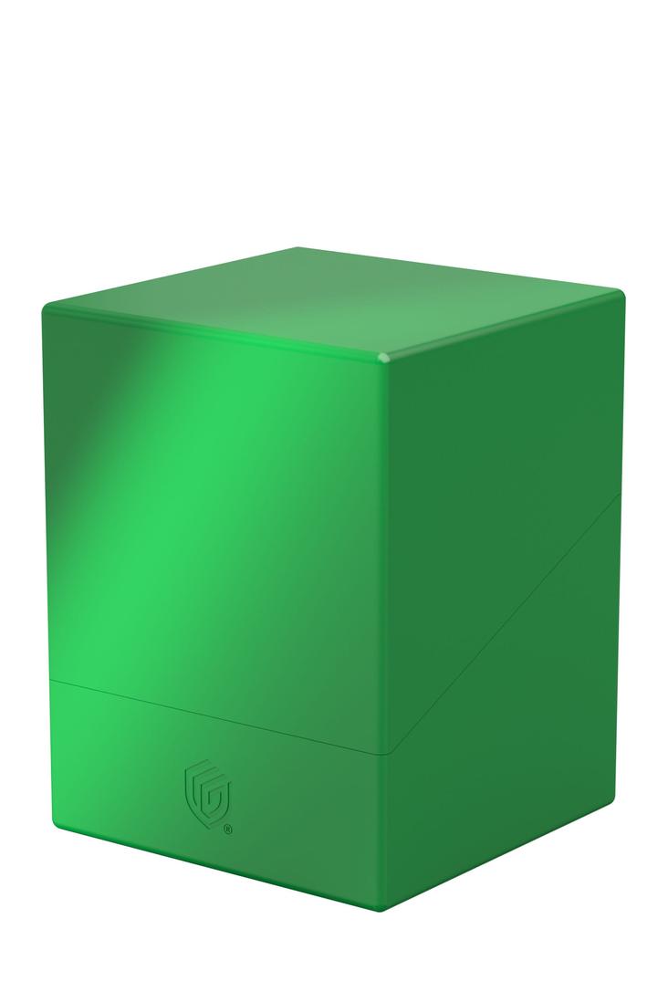 Ultimate Guard - Boulder 100+ Deck Case Solid - Grün