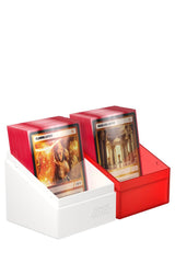 Ultimate Guard - Boulder 100+ Deck Case Synergy - Rot - Weiss