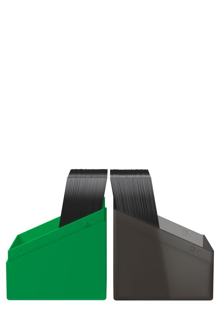 Ultimate Guard - Boulder 100+ Deck Case Synergy - Schwarz - Grün