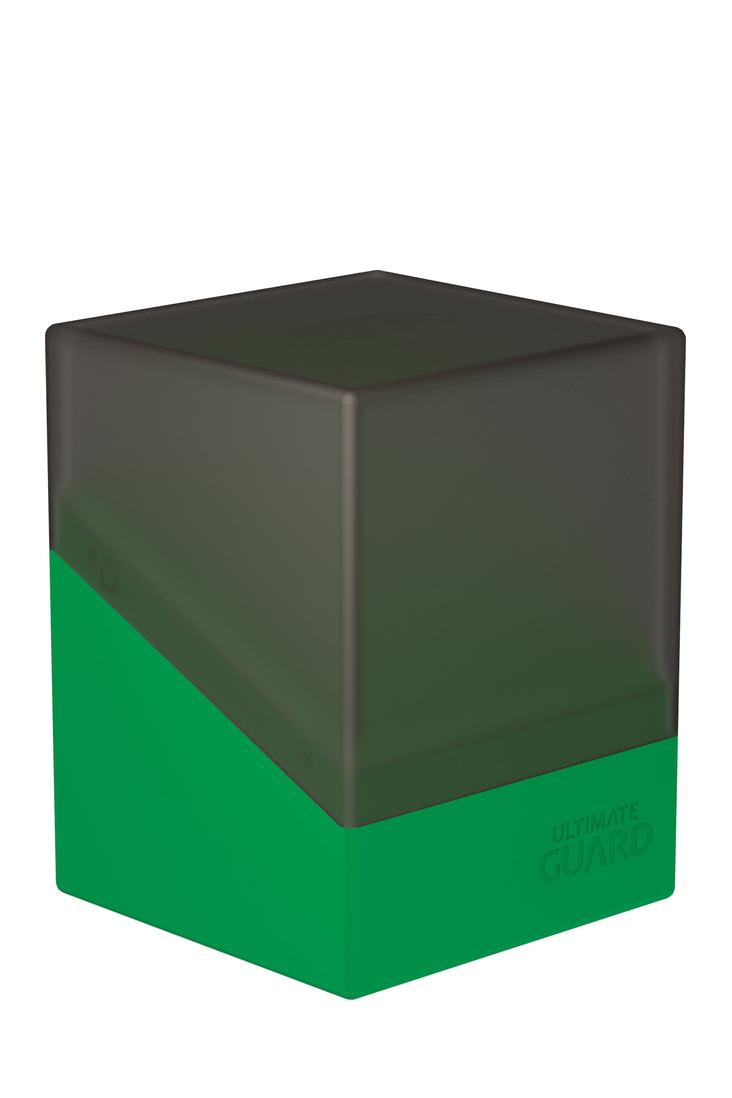 Ultimate Guard - Boulder 100+ Deck Case Synergy - Schwarz - Grün