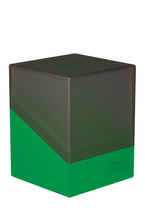 Ultimate Guard - Boulder 100+ Deck Case Synergy - Schwarz - Grün