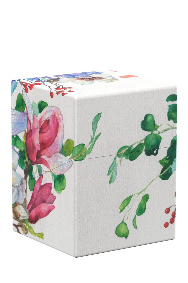 Ultimate Guard - Return To Earth Boulder 100+ Deck Case - Coral Places - Lotus Bloom