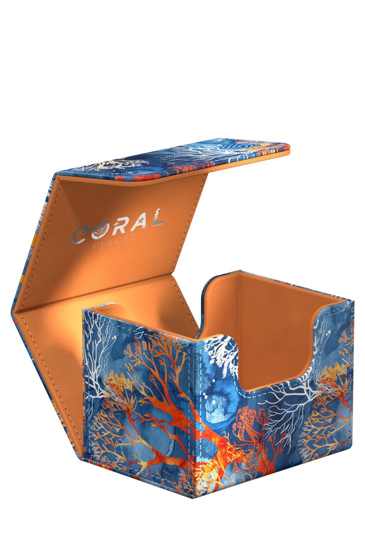Ultimate Guard - Sidewinder 100+ Xenoskin 2025 Exclusive - Coral Places Fiery Reef