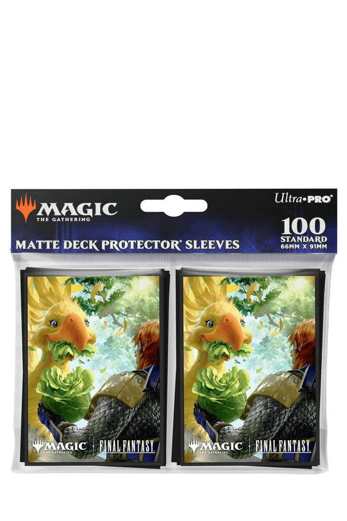 Ultra Pro - 100 Final Fantasy Art Sleeves Standardgrösse - Gysahl Greens