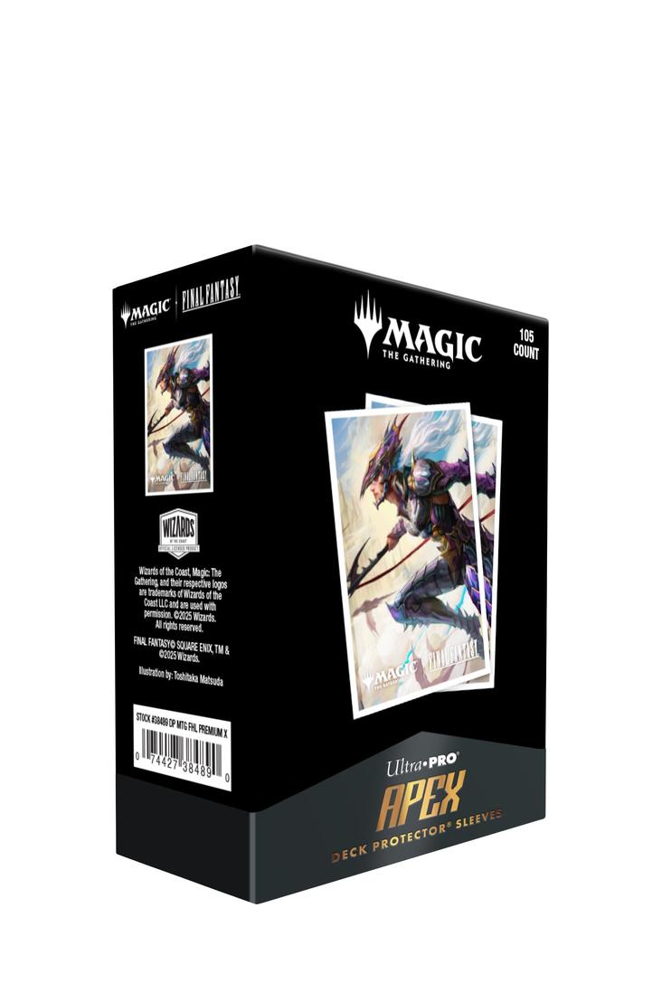 Ultra Pro - 105 Apex Sleeves Standardgrösse - Final Fantasy Kain, Traitorous Dragoon