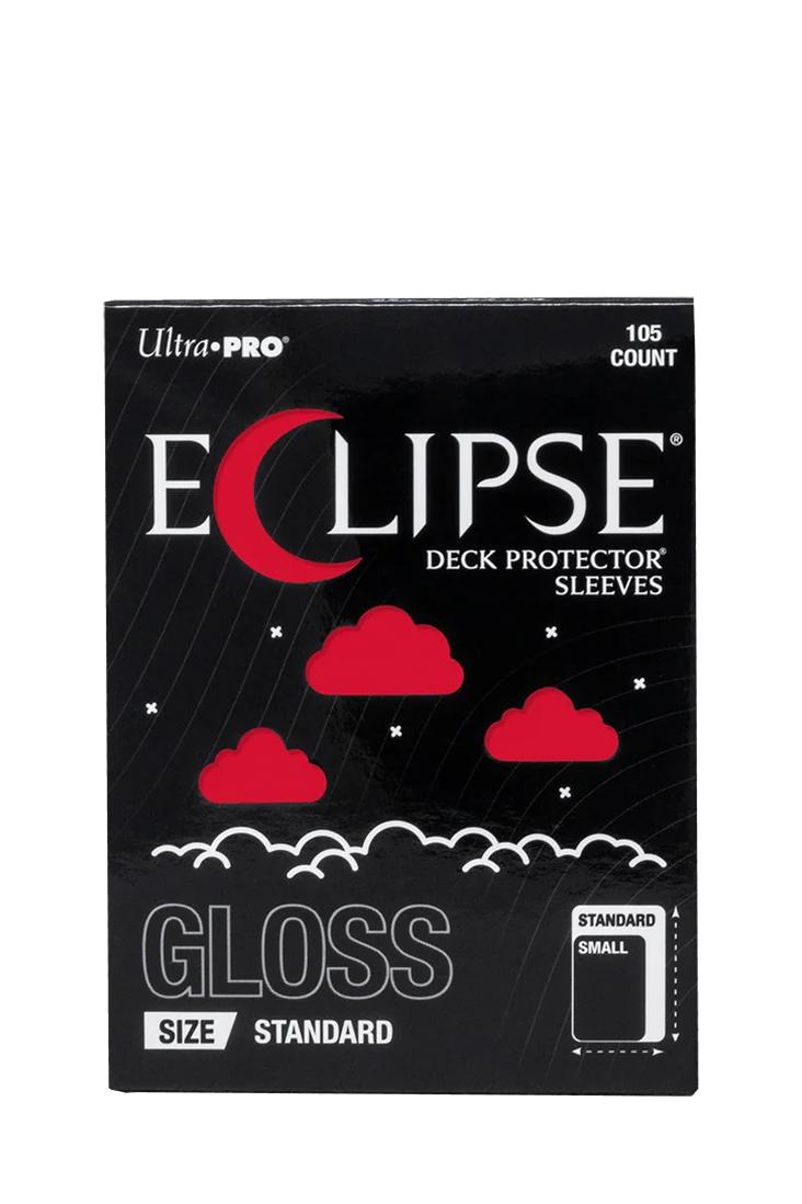 Ultra Pro - 105 Gloss Sleeves Standardgrösse - Eclipse - Apple Red