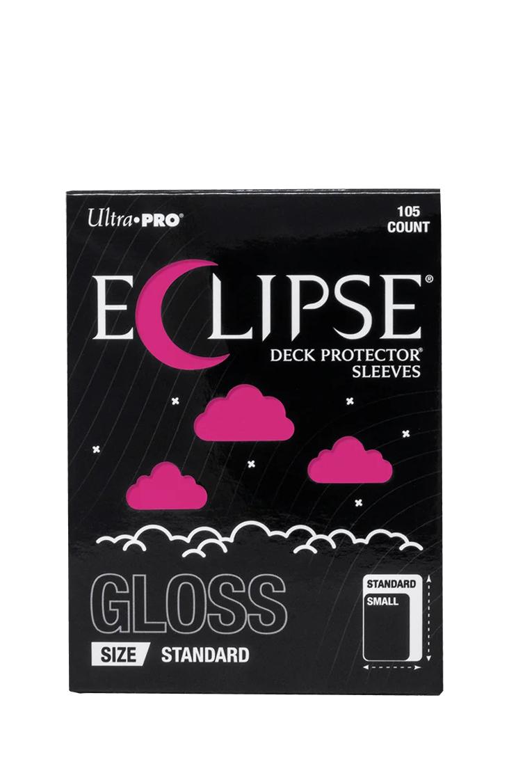 Ultra Pro - 105 Gloss Sleeves Standardgrösse - Eclipse - Hot Pink