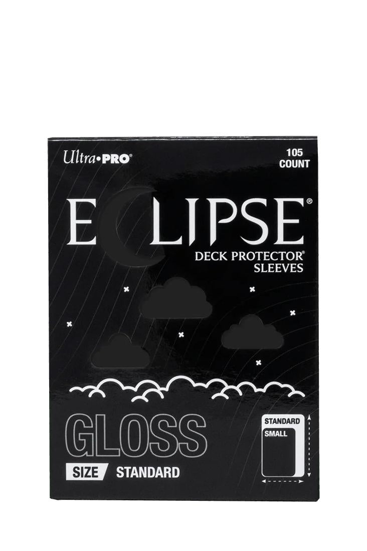 Ultra Pro - 105 Gloss Sleeves Standardgrösse - Eclipse - Jet Black