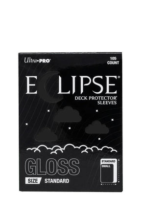 Ultra Pro - 105 Gloss Sleeves Standardgrösse - Eclipse - Jet Black