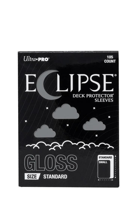 Ultra Pro - 105 Gloss Sleeves Standardgrösse - Eclipse - Smoke Grey