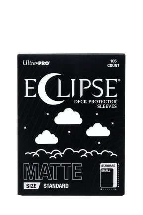 Ultra Pro - 105 Matte Sleeves Standardgrösse - Eclipse - Arctic White