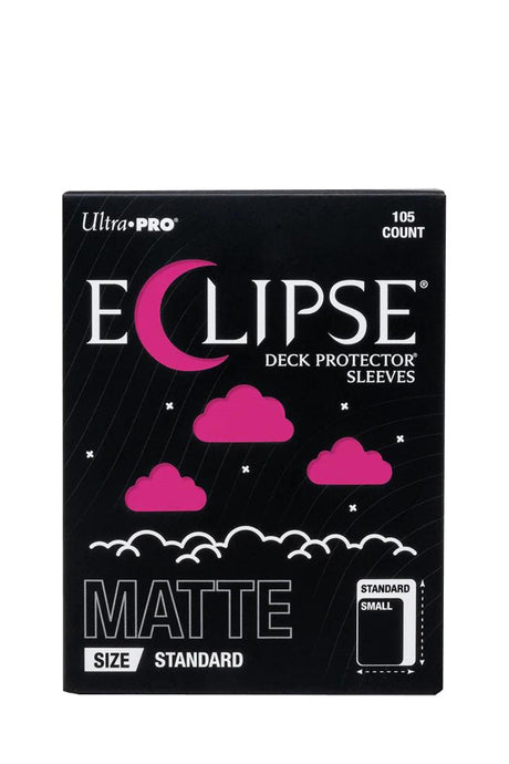 Ultra Pro - 105 Matte Sleeves Standardgrösse - Eclipse - Hot Pink