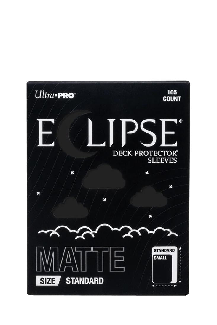 Ultra Pro - 105 Matte Sleeves Standardgrösse - Eclipse - Jet Black