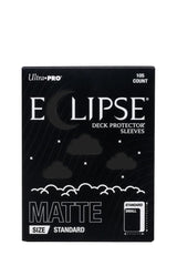 Ultra Pro - 105 Matte Sleeves Standardgrösse - Eclipse - Jet Black
