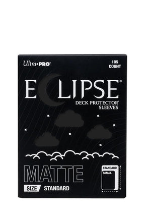 Ultra Pro - 105 Matte Sleeves Standardgrösse - Eclipse - Jet Black