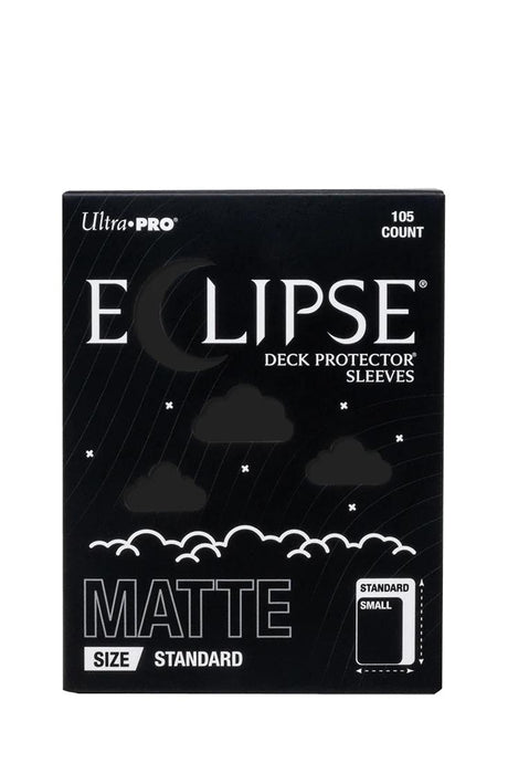 Ultra Pro - 105 Matte Sleeves Standardgrösse - Eclipse - Jet Black