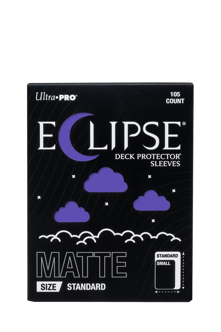 Ultra Pro - 105 Matte Sleeves Standardgrösse - Eclipse - Royal Purple